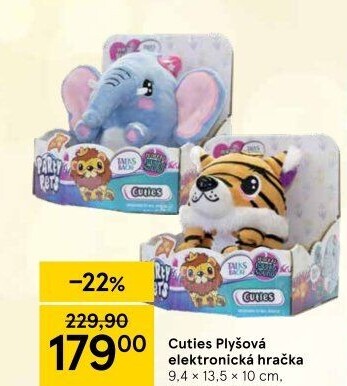 Plyšová hračka Cuties Party Pets