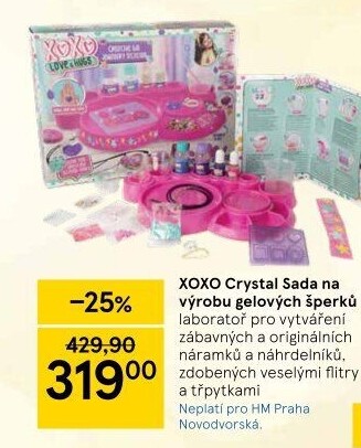 Sada na výrobu gelových šperků XOXO Love and Hugs Sambro