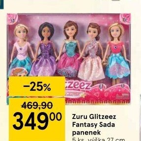 Sada panenek Glitzeez
