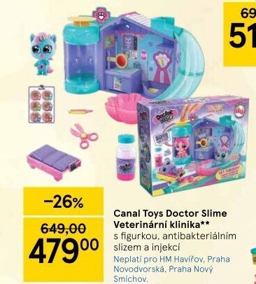 Sada Veterinární klinika Doctor Smile Canal Toys