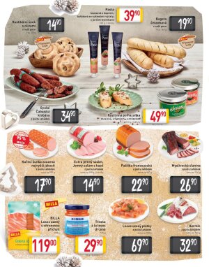 akční leták BILLA 29.11.2021-31.12.2021