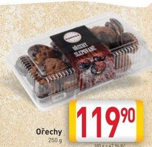 Cukroví ořechy Kompek