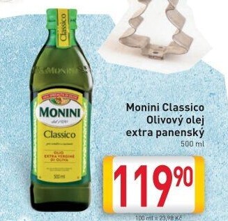 Olivový olej extra panenský Classico Monini