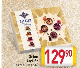 Pralinky Ateliér Orion