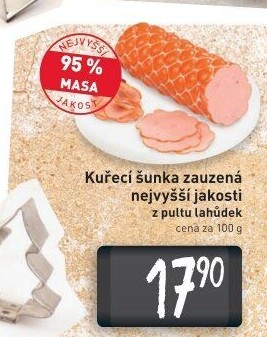 Šunka kuřecí zauzená nejvyšší jakosti