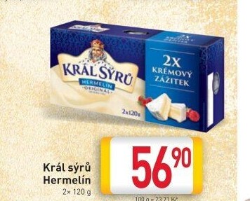Sýr Hermelín Král sýrů