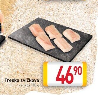 Treska filet - svíčková