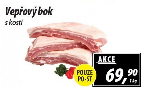 Vepřový bok s kostí