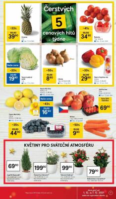 akční leták Tesco 1.12.2021-7.12.2021