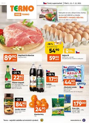 akční leták COOP 1.12.2021-7.12.2021