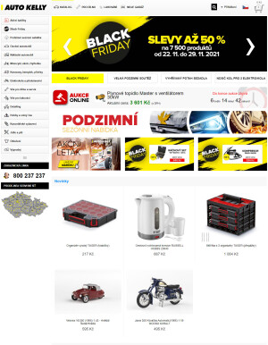 akční leták Auto Kelly 30.11.2021-6.12.2021