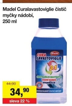 Čistič myčky dvoufázový Curalavastoviglie