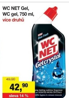 Gelový čistič WC WC Net