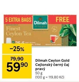 Čaj černý Dilmah