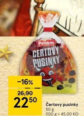 Čertovy pusinky Penam