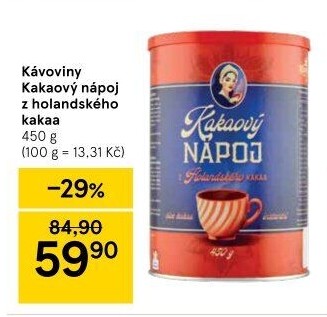 Kakao holandské Kávoviny