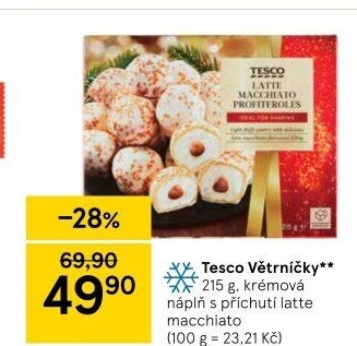 Minivětrníky mražené Tesco