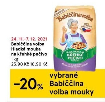Mouka hladká speciální Babiččina volba