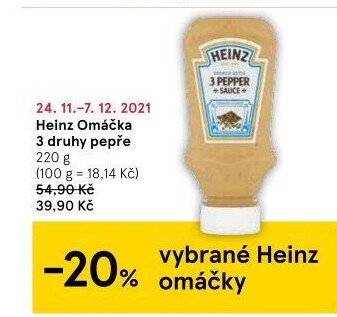 Omáčka k masu Heinz