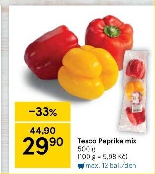 Paprika mix Tesco