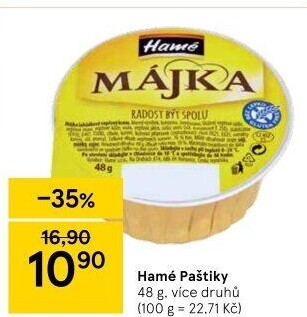Paštiky Hamé