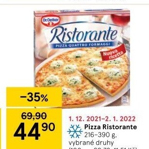 Pizza mražená Ristorante Dr. Oetker