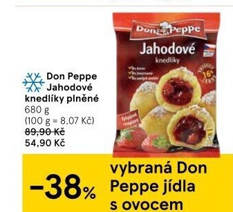Plněné knedlíky mražené Don Peppe