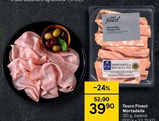 Salám Mortadella Tesco Finest