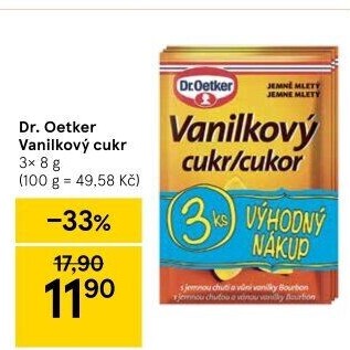 Vanilkový cukr Dr. Oetker