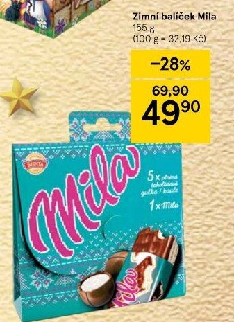 Zimní balíček Mila Sedita