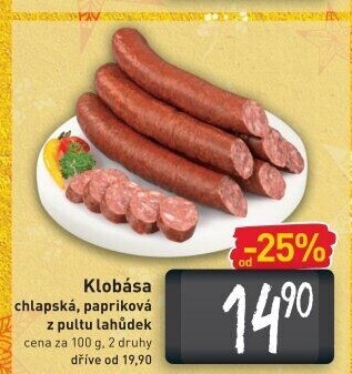 Chlapská klobása