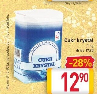 Cukr krystal