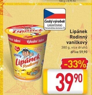 Dezert Lipánek Madeta