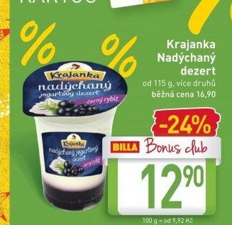 Dezert Nadýchaný Krajanka