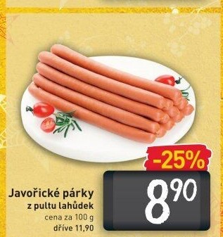 Párky javořické