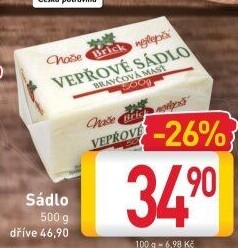 Sádlo vepřové Brick