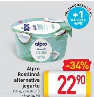 Sójový jogurt ochucený Alpro