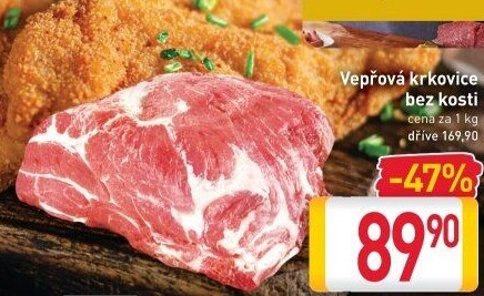 Vepřová krkovice bez kosti