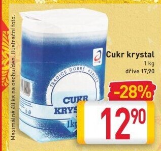 Cukr krystal