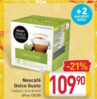 Kapsle Dolce Gusto Nescafé