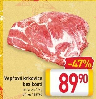 Vepřová krkovice bez kosti