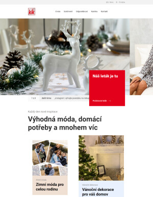akční leták Kik textil 1.12.2021-7.12.2021