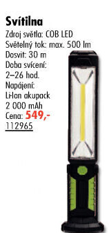 Aku LED svítilna Emos