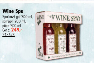 Dárková kazeta Wine Spa