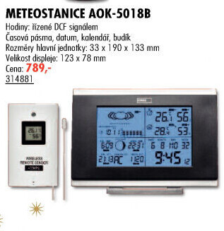 Meteostanice Emos AOK-5018B