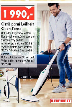 Parní čistič Clean Tenso Leifheit