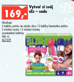 Výroba slizu Addo