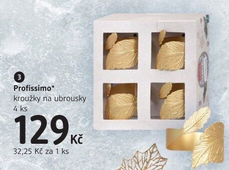 Kroužky na ubrousky Profissimo