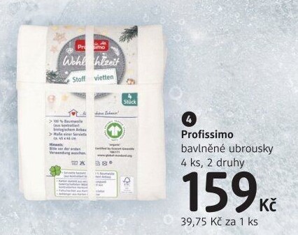 Látkové ubrousky Profissimo