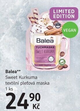 Maska pleťová textilní Balea